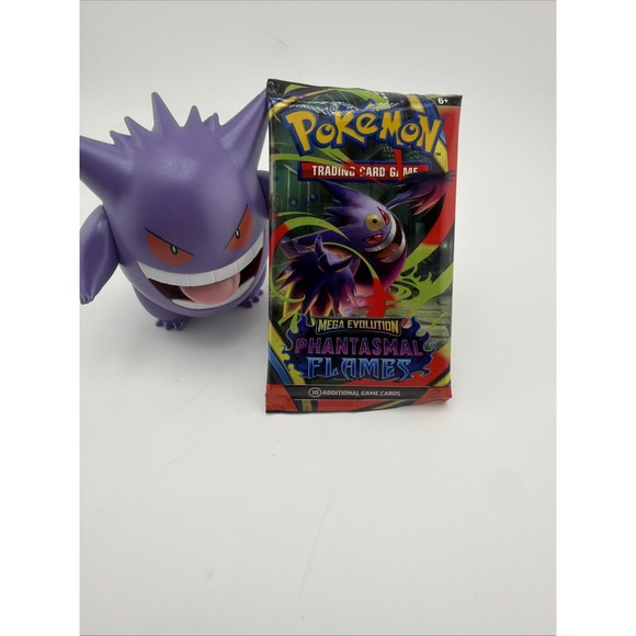 Other - Pokémon TCG Mega Evolution Phantasmal Flames Booster Pack - 10 Cards